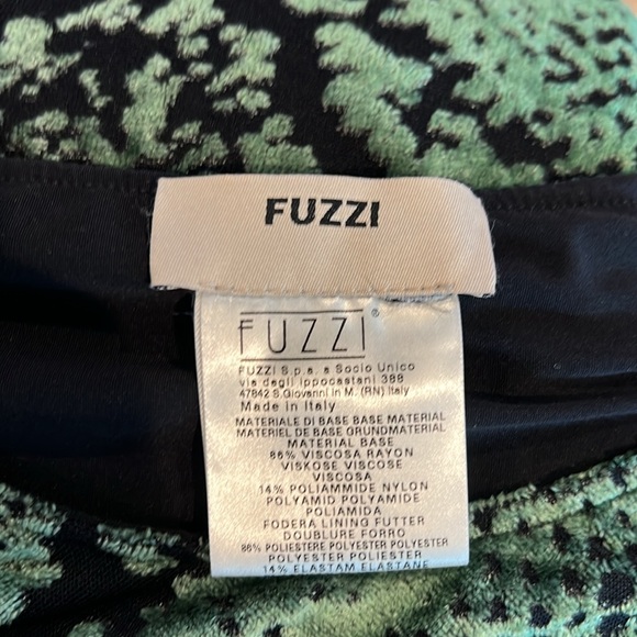 Fuzzi Burnout Python Print Dress - Picture 4 of 4